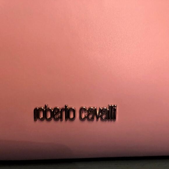 Roberto Cavalli Pink Leather Borsa Shopper~~~NWT - Picture 3 of 8